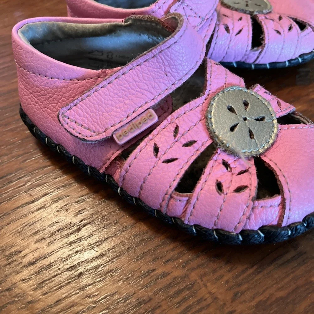 Pediped -Daphne Pink Champagne- 12-18 Months
